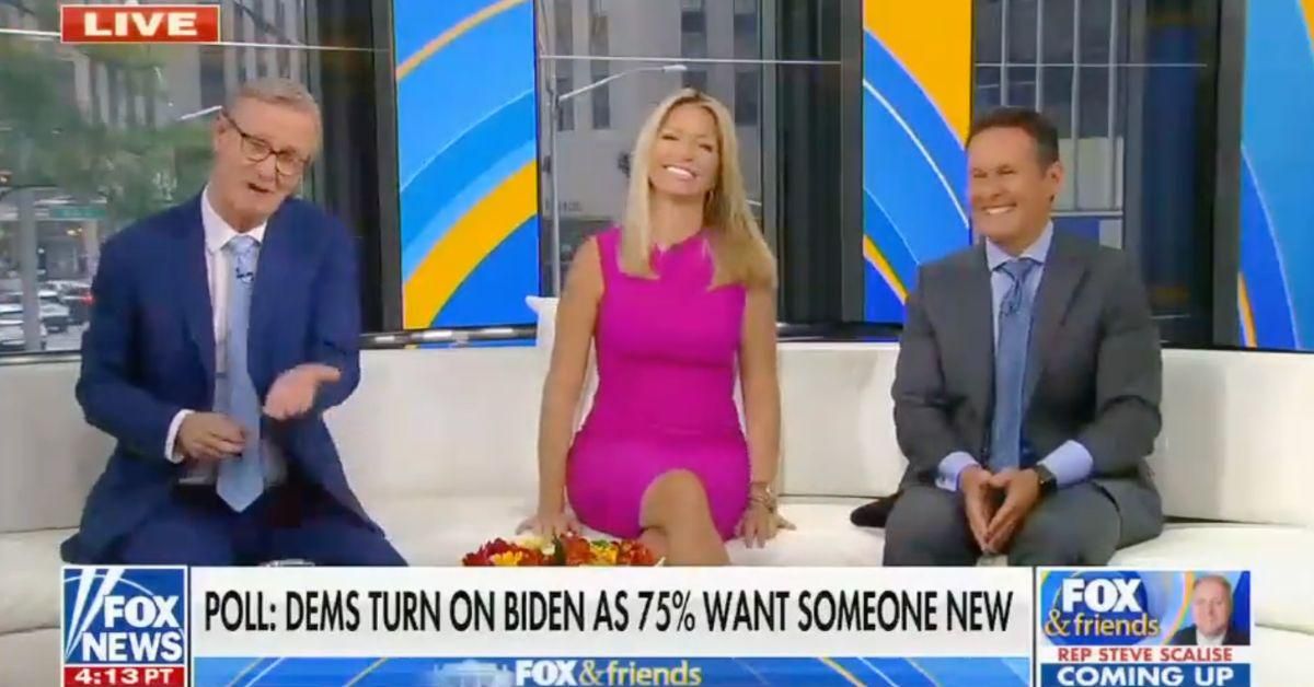 Groveling Fox Hosts Really Want Trump To Know His Bad Poll Numbers Are Not Their Fault In Cringey Clip