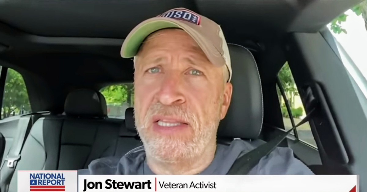 Jon Stewart Masterfully Calls Out GOP Hypocrisy In Viral Newsmax Interview
