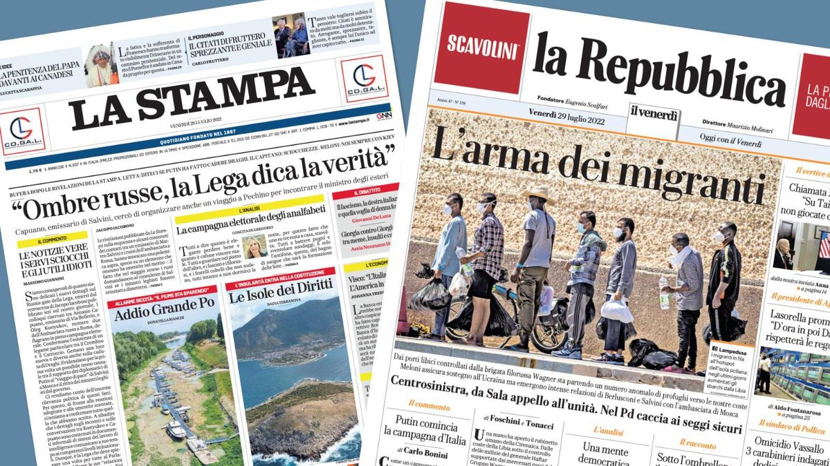I giornali del Pd colpiscono ancora