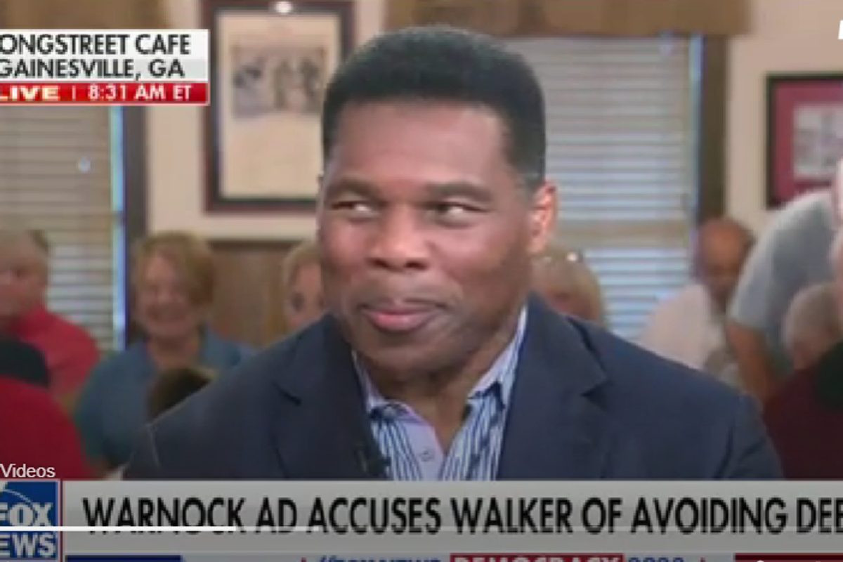 Herschel Walker Knows Who's Scared To Debate, It Is Guy Who Keeps Challenging Him To Debates