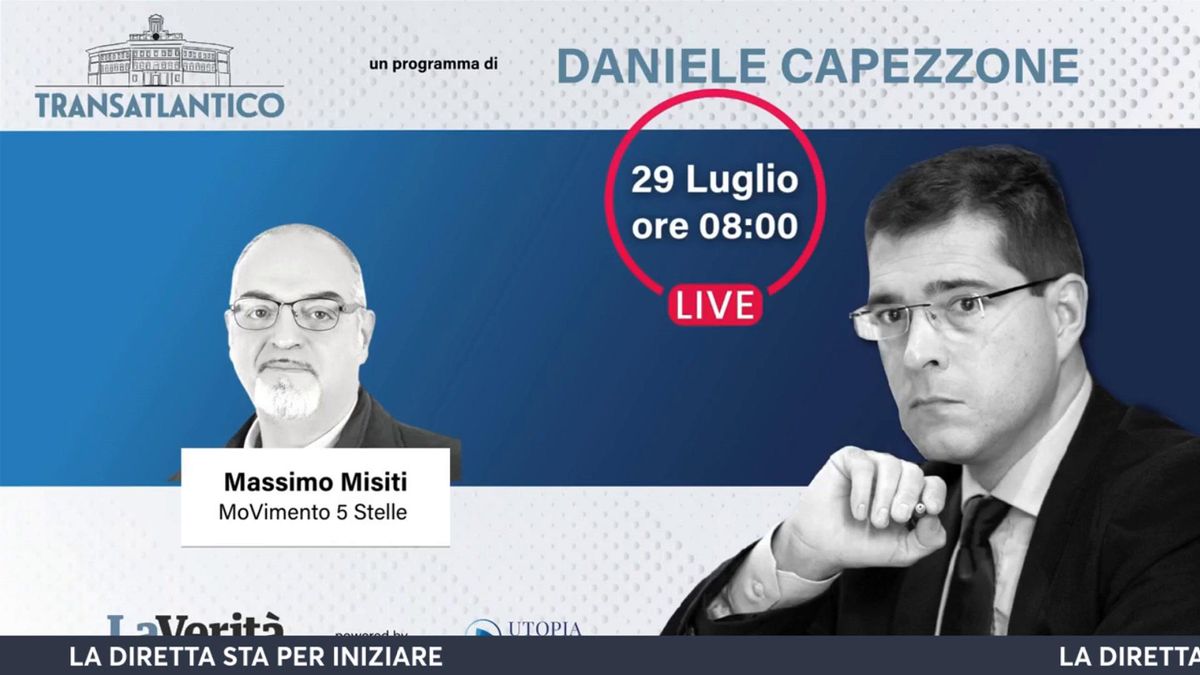 Massimo Misiti (M5S) a Transatlantico: focus su situazione Cinquestelle, Sud e sanità