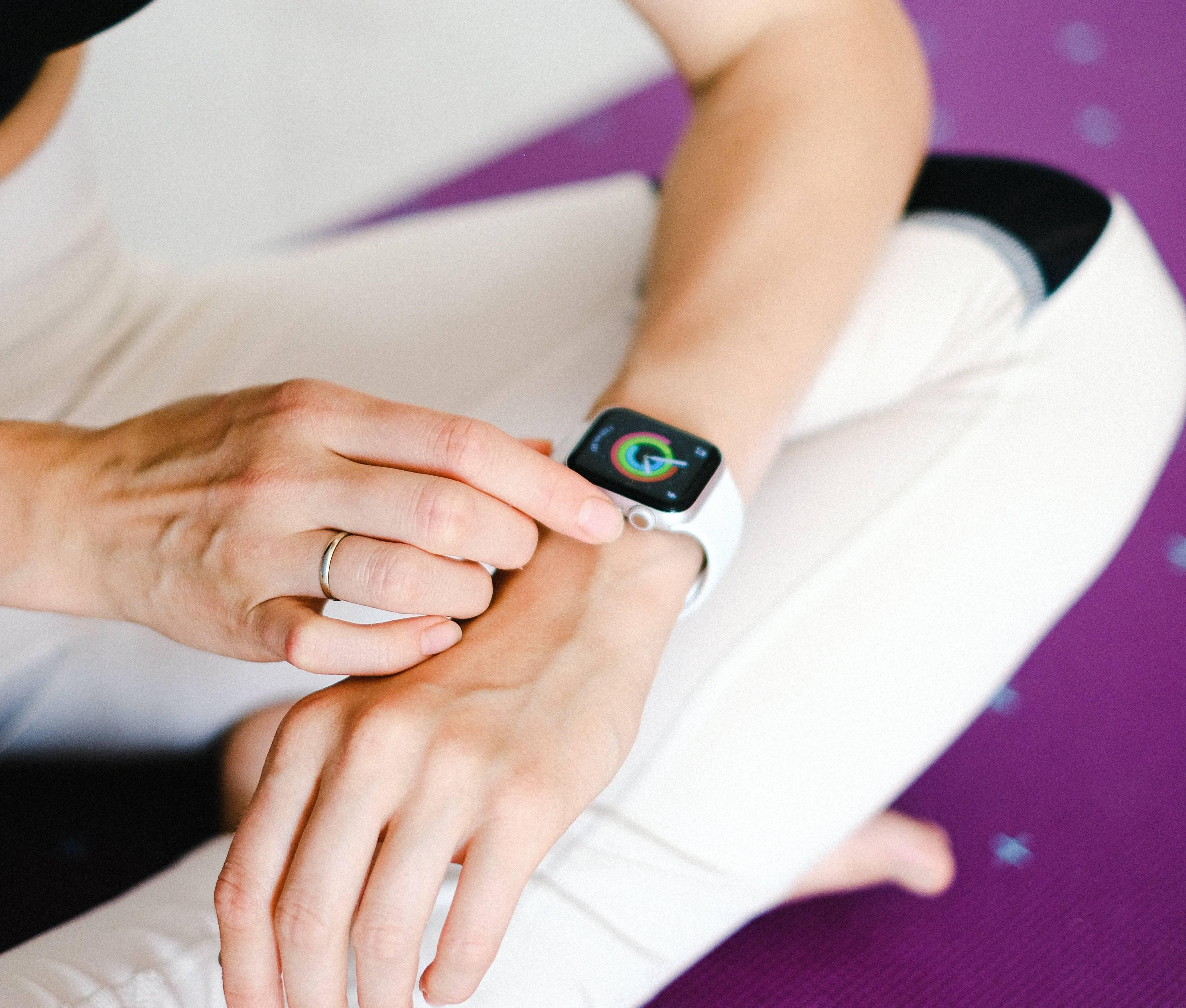 Apple Watch Stock Photo - Download Image Now - Apple Watch, Smart Watch,  Women - iStock