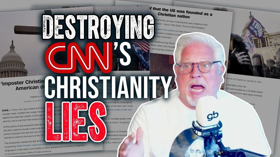 Glenn Beck debunks CNNs trash piece on White Christian nationalists  and he brings RECEIPTS