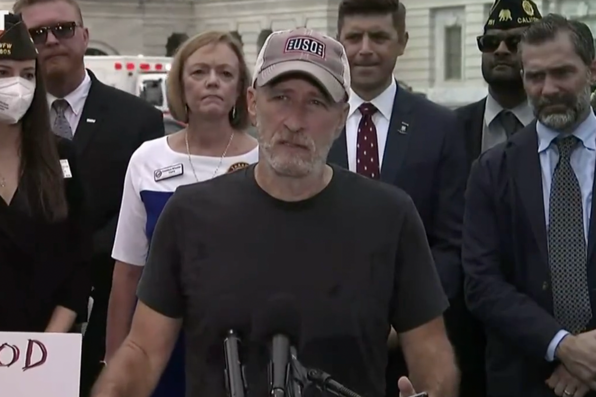 Republicans So Mad About Dems' Climate Bill They're Going To Punch Veterans In The Throat!