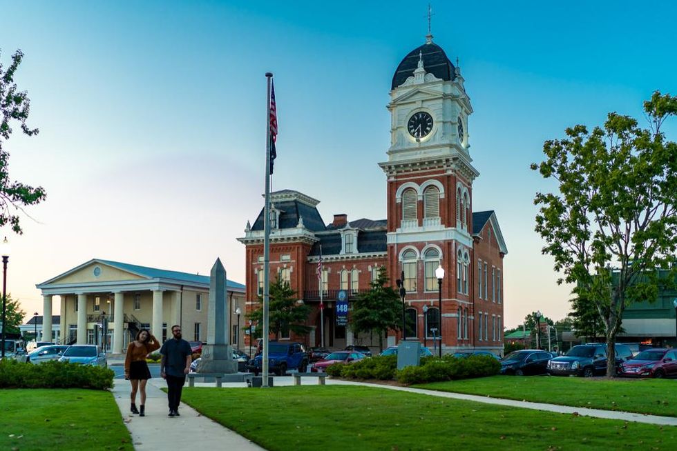 Gerichtsgebäude in Covington, Georgia