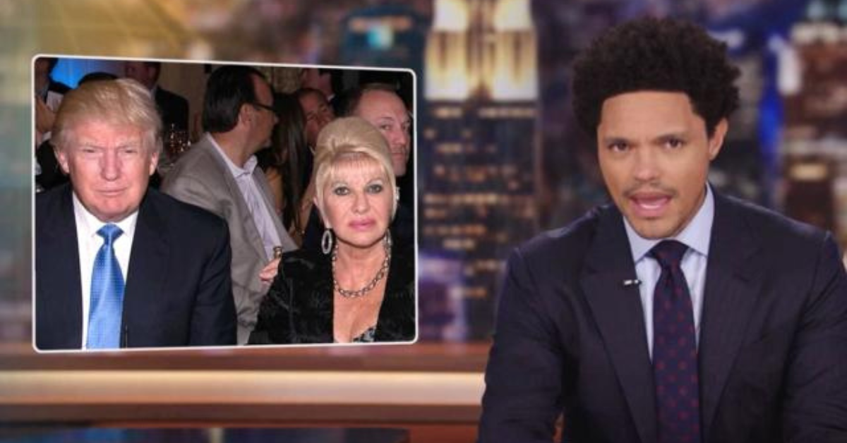 Trevor Noah Hilariously Calls Out NJ's 'Serial Killer' Tax Law After Trump Buries Ivana On His Golf Course