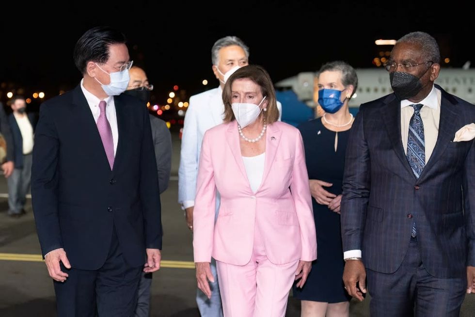 Pelosi Lands In Taiwan, Defying China's Threatened Military Action