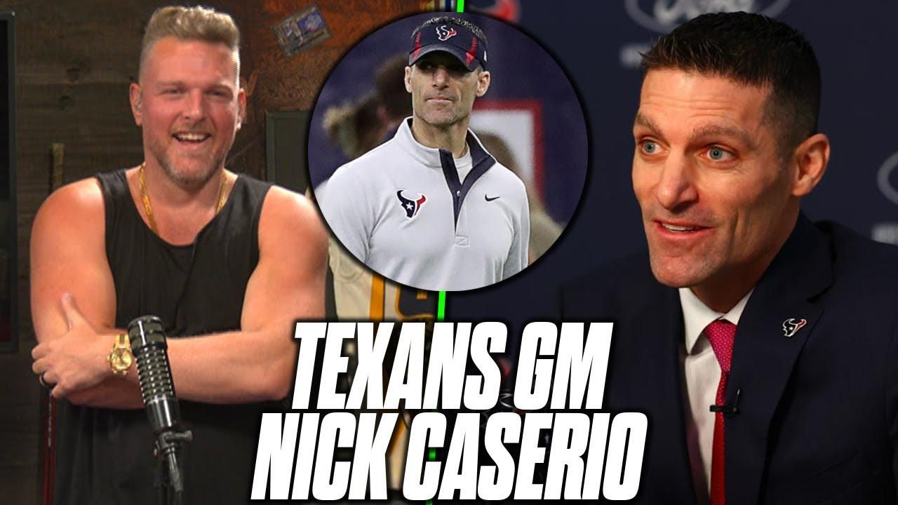 Houston Texans GM cuts loose on Pat McAfee Show
