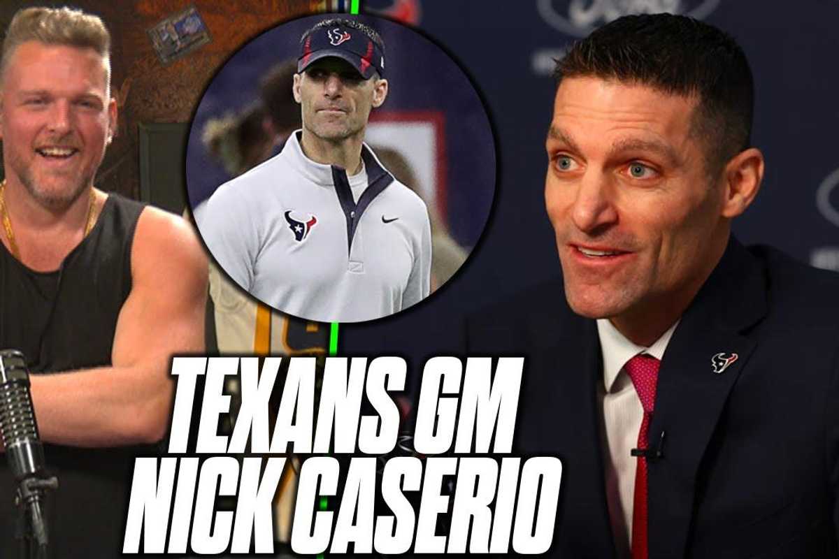 Houston Texans GM cuts loose on Pat McAfee Show