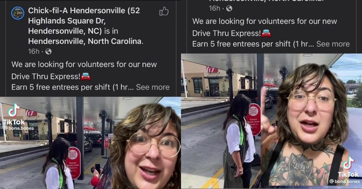 North Carolina Chick-Fil-A Sparks Backlash After Seeking Unpaid 'Volunteers' To Work Drive Thru