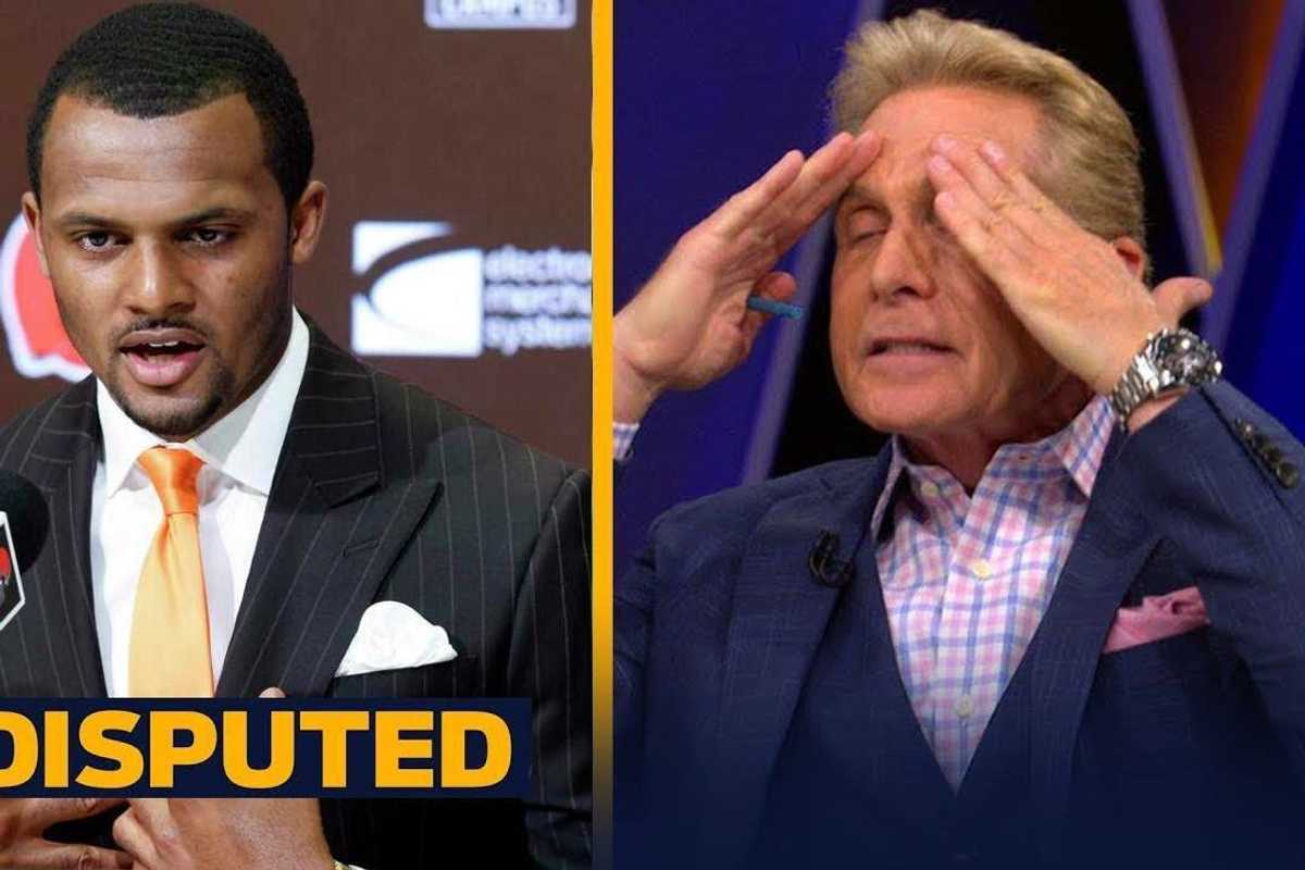 Skip Bayless has strong reaction to Deshaun Watson suspension