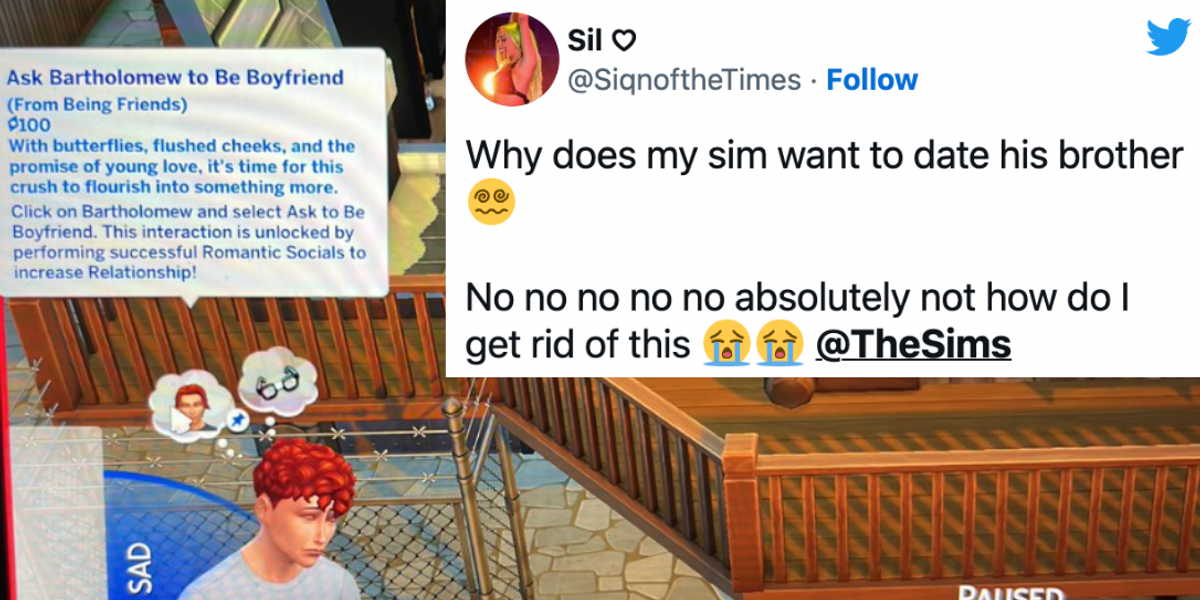 A New 'Sims 4' Update Accidentally Enabled Incest—And Gamers Are Freaking All The Way Out