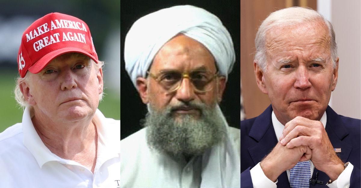 Embarrassing Reason Trump Didn't Go After Al Qaeda Leader When He Had The Chance Resurfaces After Biden Takes Him Out