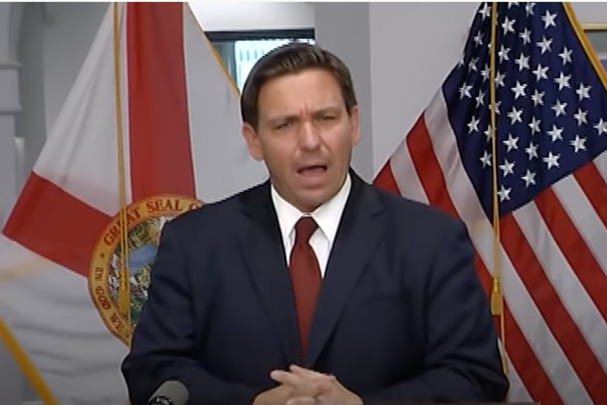 Florida Gov Ron DeSantis Gonna Send In The Marines To Replace All The Teachers He Chased Away