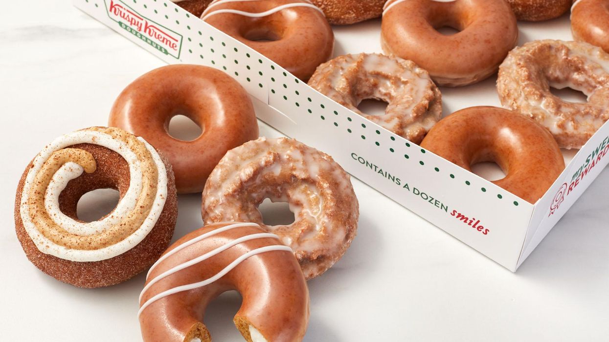 Krispy Kreme is serving up new pumpkin spice doughnuts starting next week