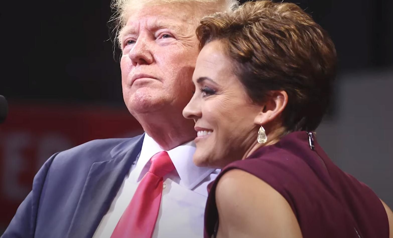 Trump Gang Scrambling To File Suit Denying Kari Lake's Arizona Defeat