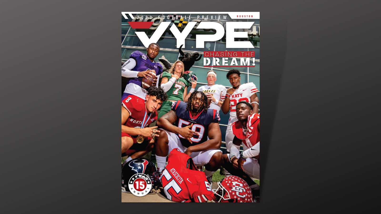 BREAKING: VYPE reveals cover of 2022 Houston Football Preview Magazine