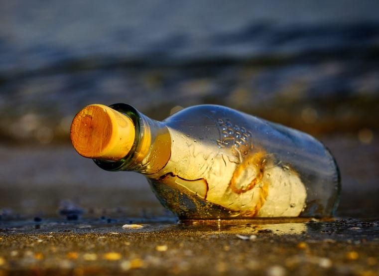 message in bottle, eric dahl, big river shipbuilders