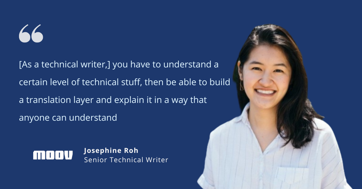 5 Tips to Build a Career in Technical Writing: Insight from Moov's Josephine Roh