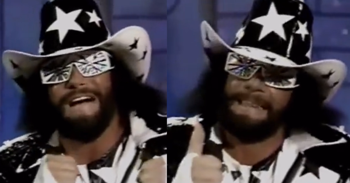 Resurfaced Video Of 'Macho Man' Randy Savage Being Asked If He Ever Cries Is Surprisingly Sweet