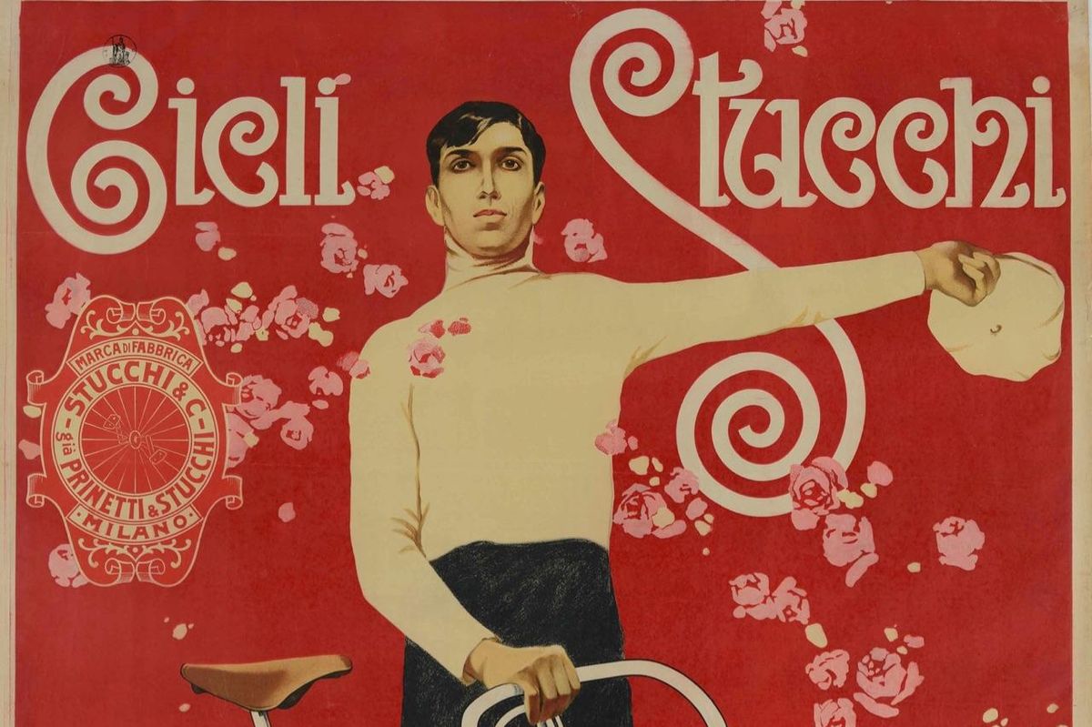 Storie di biciclette, manifesti e campioni