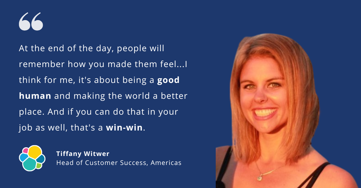 How Elastic’s Tiffany Witwer Built a Career from Civil Engineering to Customer Success