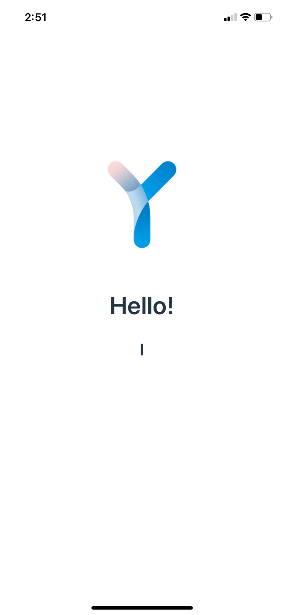ecovacs app home screen for yiko