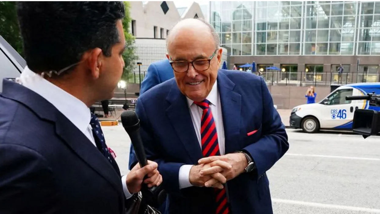 Giuliani Testifies In Georgia Grand Jury On Illegal ​​2020 Election Meddling