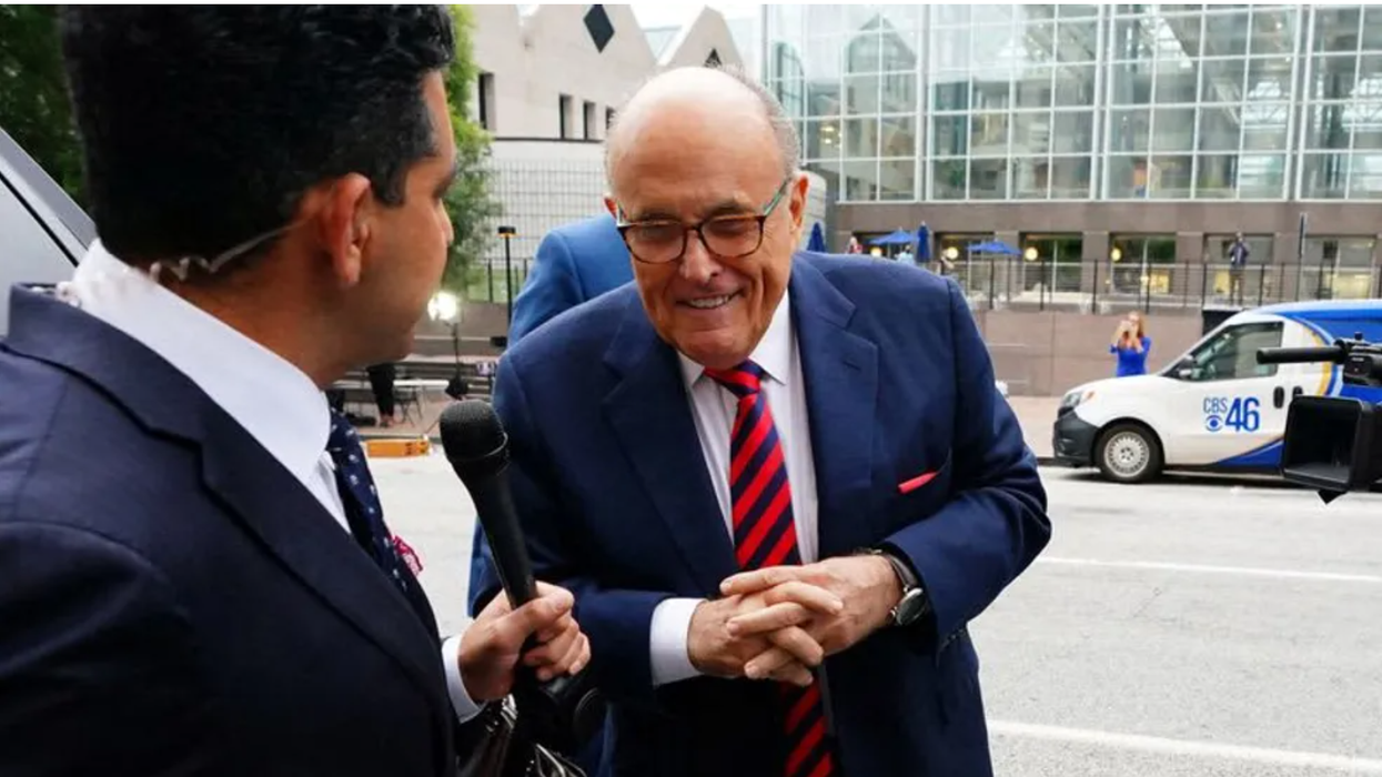 Giuliani Testifies In Georgia Grand Jury On Illegal 2020 Election Meddling