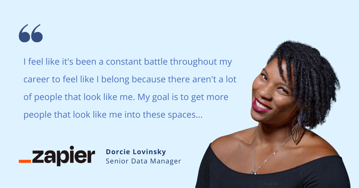 Zapier’s Dorcie Lovinsky on Carving Her Path to Data Engineering