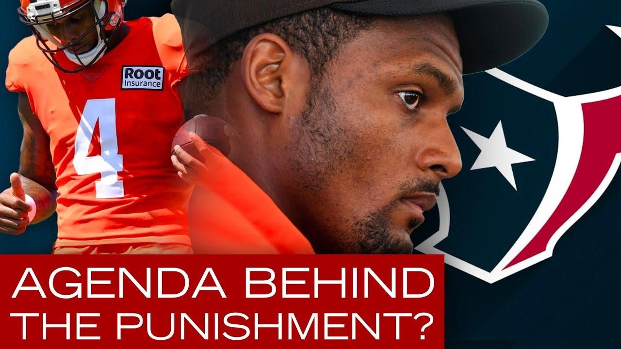 There’s a good reason for suspicion surrounding Deshaun Watson’s punishment