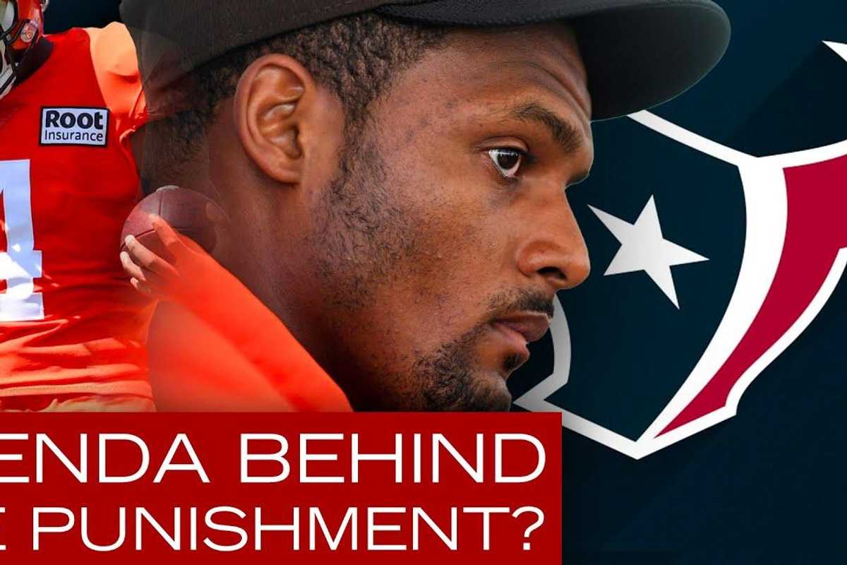 There’s a good reason for suspicion surrounding Deshaun Watson’s punishment