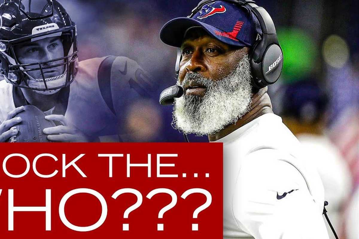 Culture shock: Houston Texans QB puts league, bettors on notice