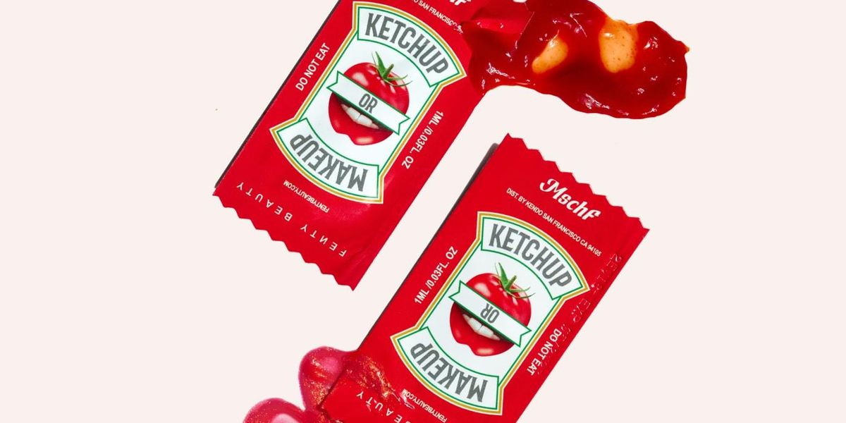 Rihanna's Fenty Beauty x MSCHF Release Ketchup Lip Gloss Set