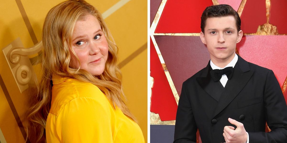 Amy Schumer Says She Wasn't Mocking Tom Holland's Mental Health