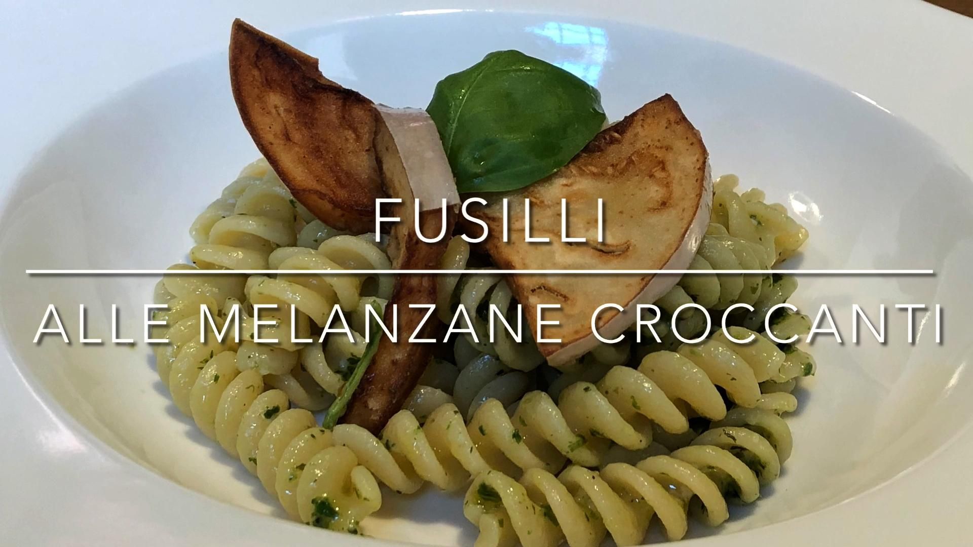 Cuciniamo insieme: fusilli alle melanzane croccanti