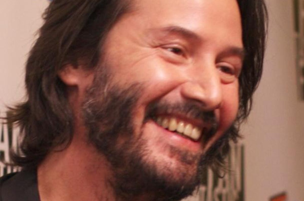 keanu reeves teddy bears, keanu reeves video