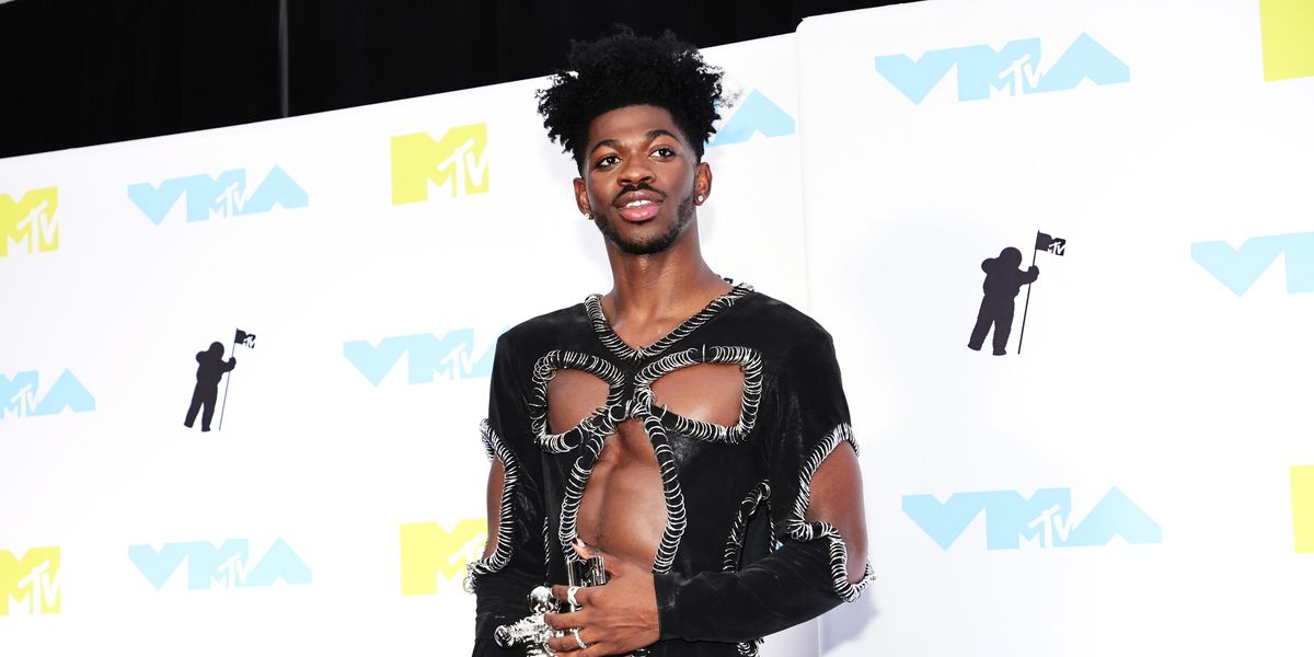 The Designer Behind Lil Nas X's 'Half-Naked' VMAs Dress