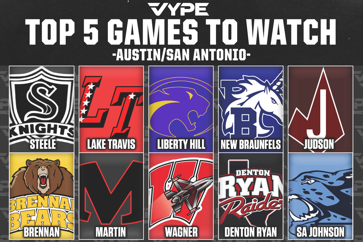 5-To-Watch: Austin/San Antonio- Week 1