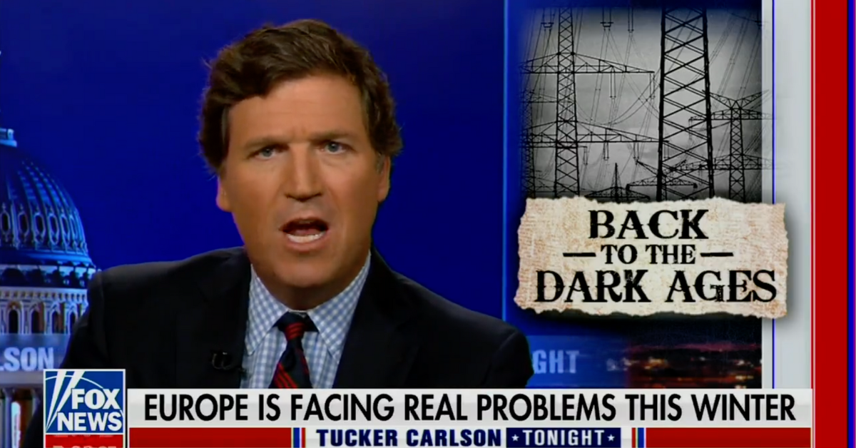 Tucker Carlson Shows How Little He Knows About Climate Change With 'Global Cooling' Rant