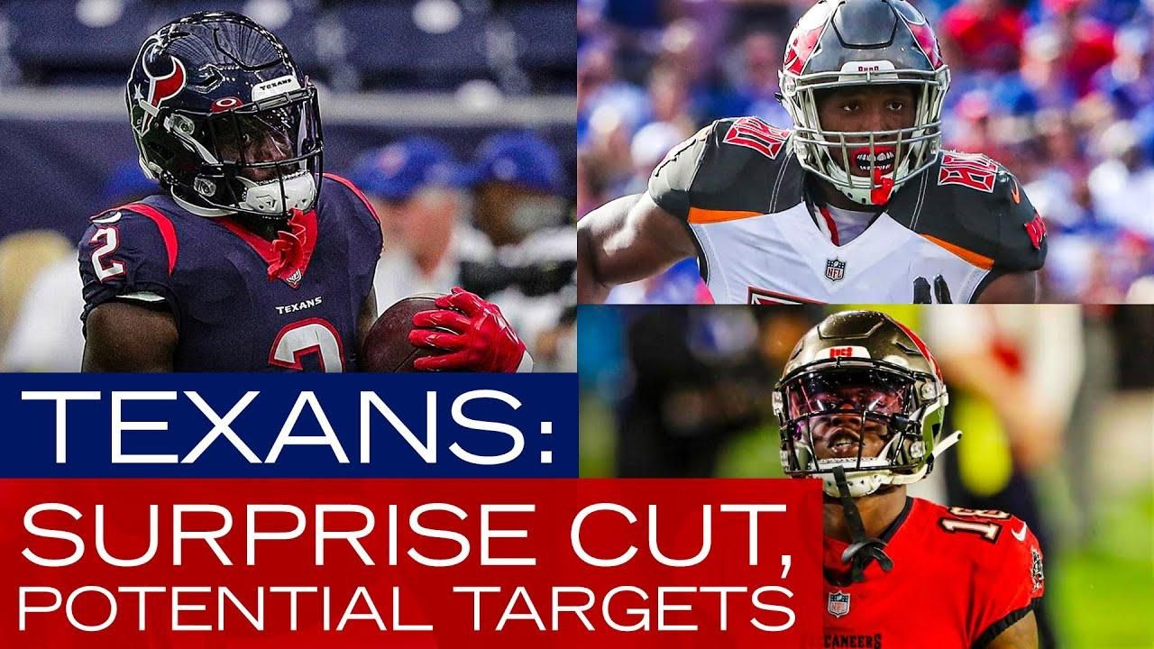 Surprising Texans cut, potential Houston targets underscore busy NFL cut day