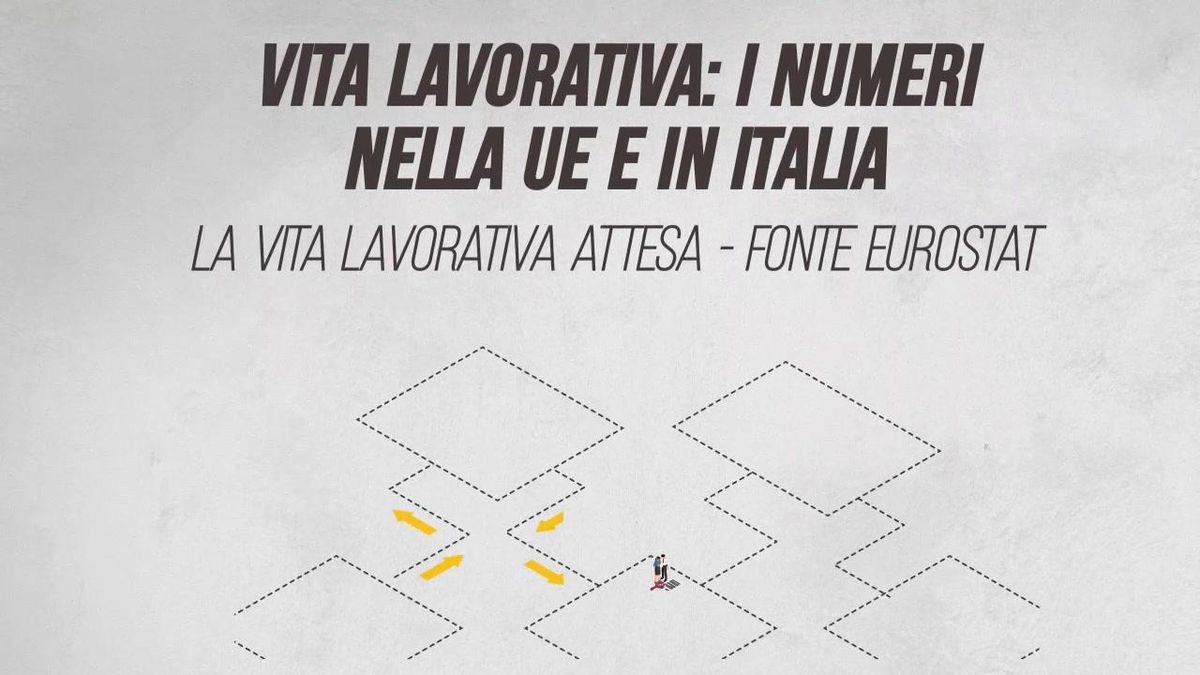 Vita lavorativa: i numeri nella Ue e in Italia