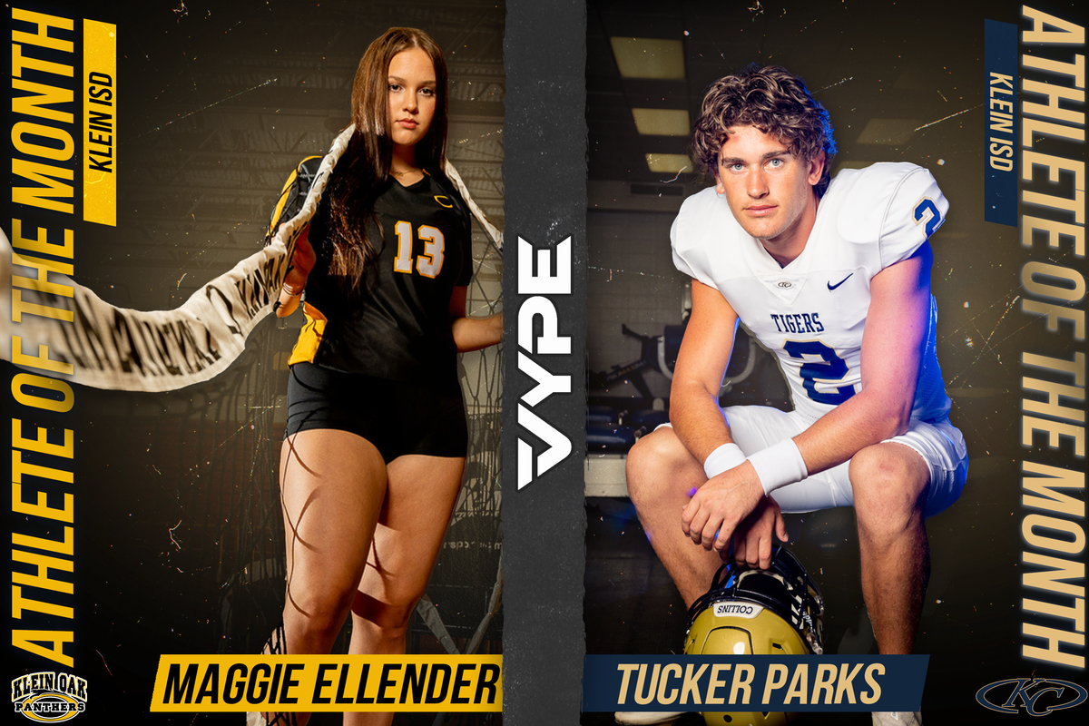 Ellender, Parks dropping dimes as Klein ISD August 2022 Athletes of the Month