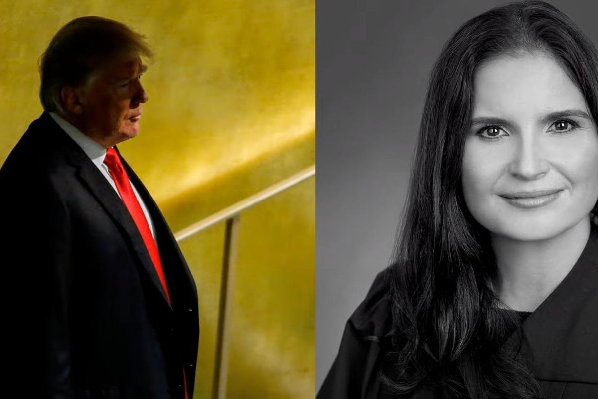 Donald Trump and Aileen Cannon