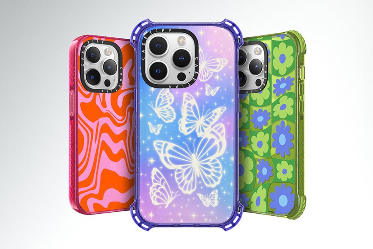 a photo of Casetify new iphone 14 cases