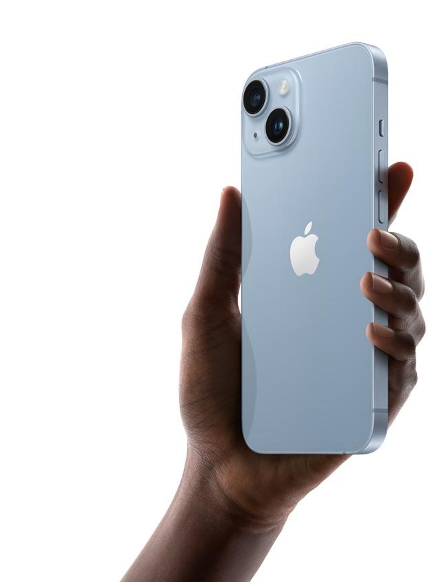 Photo of iPhone 14 in a hand