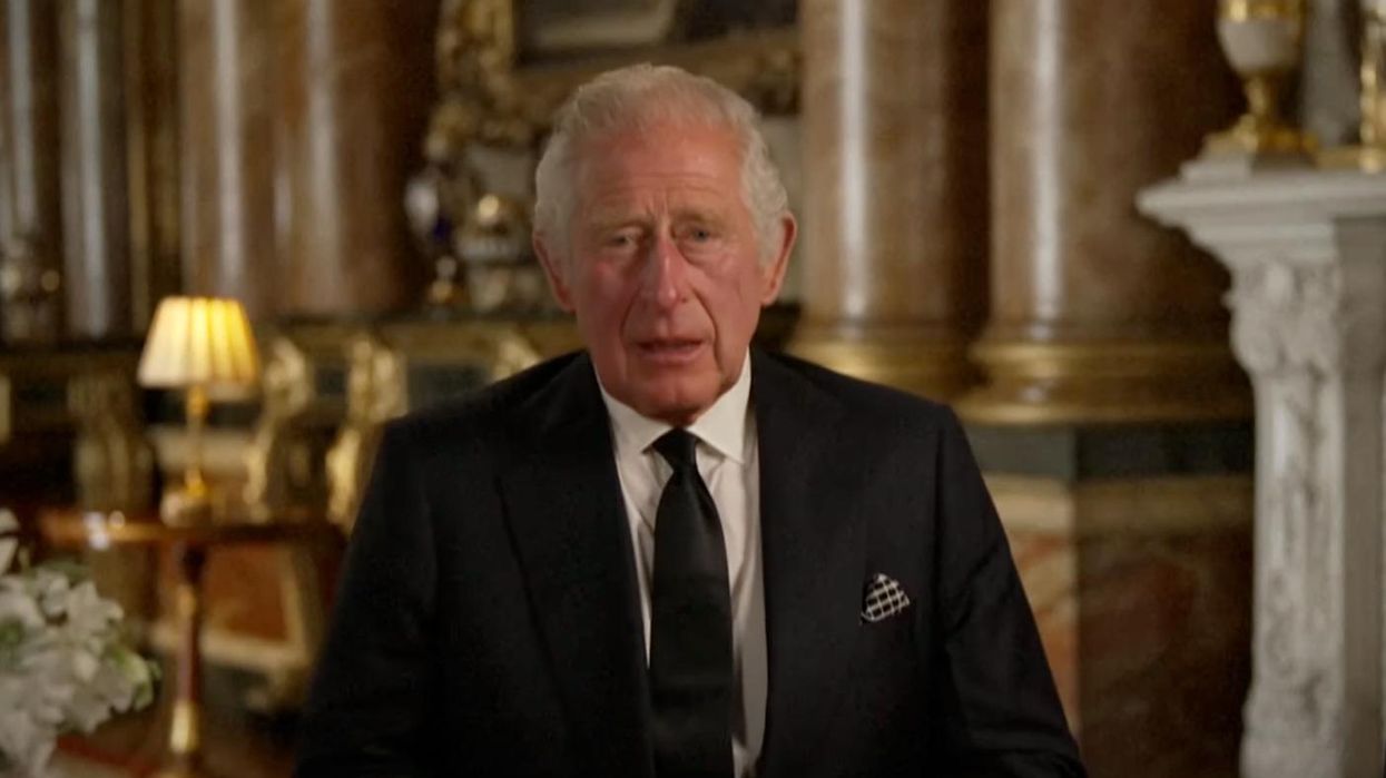 Broadcast Networks Carried Charles III's Speech -- But Not Biden's