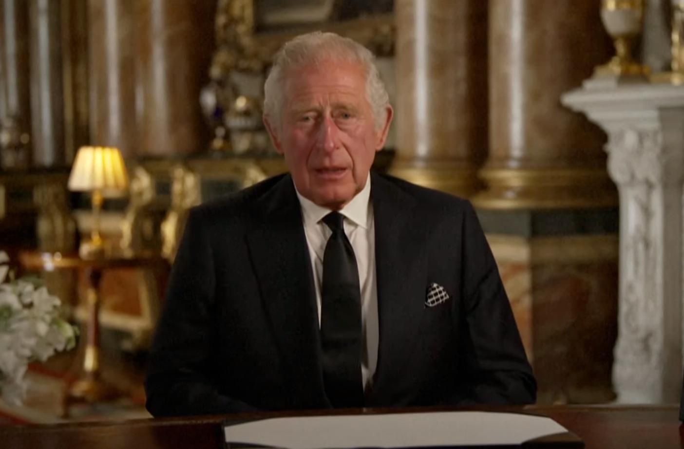 Broadcast Networks Carried Charles III's Speech -- But Not Biden's