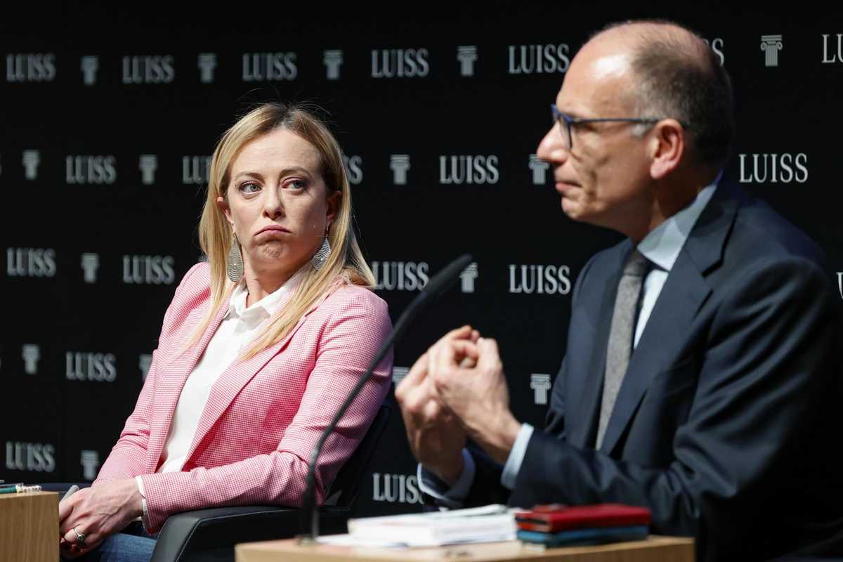Se c’è la Meloni, Letta non abbaia al fascismo