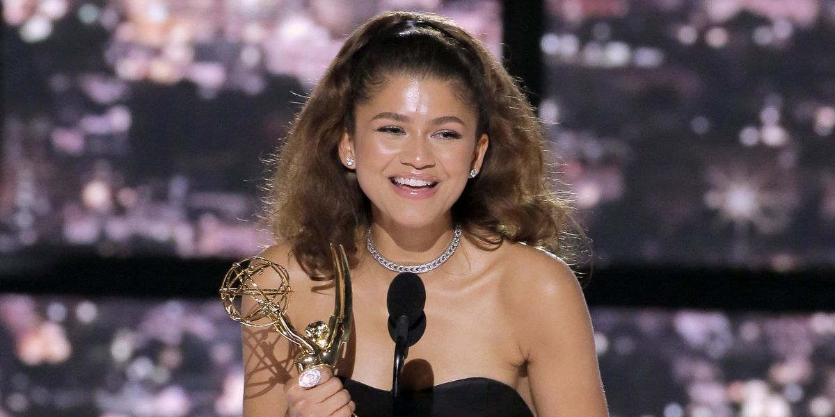 Zendaya Makes History Again With "Euphoria" Emmys Win - PAPER Magazine